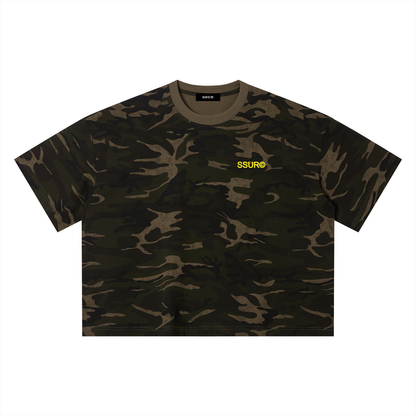 FUCK ALL WARS Unisex Camo Boxy T-Shirt