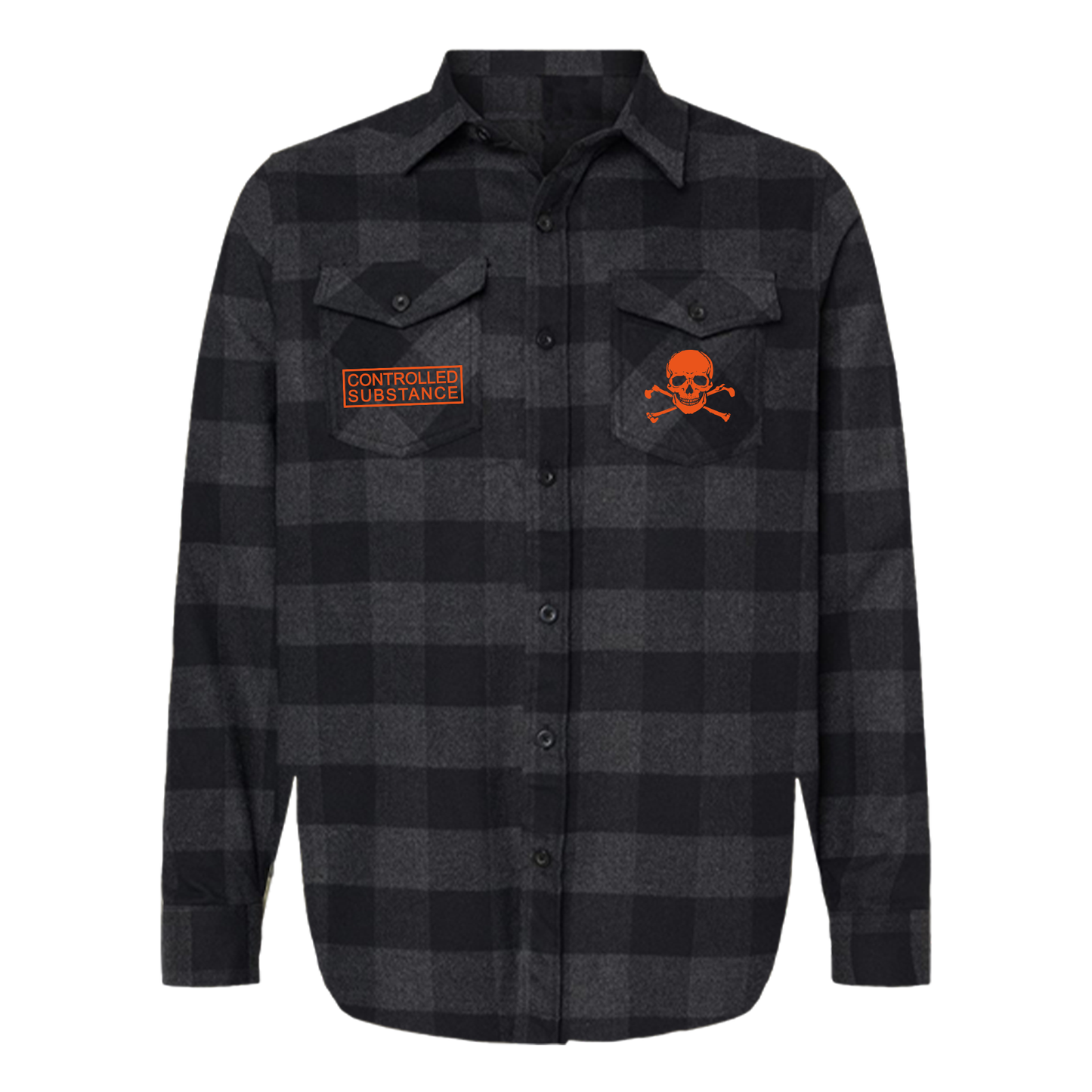 CONTROLLED SUBSTANCE Flannel Shirt