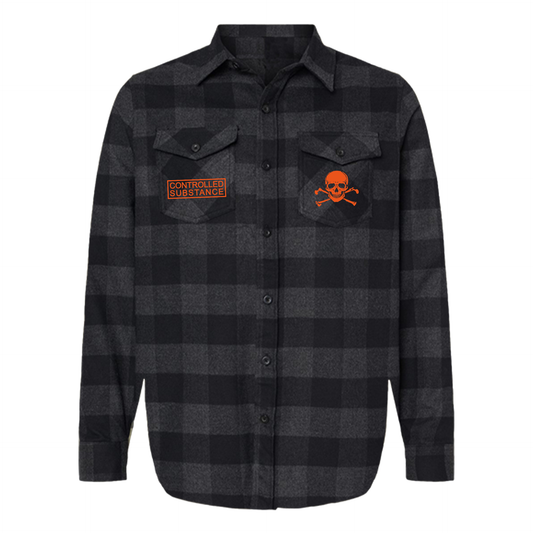 CONTROLLED SUBSTANCE Flannel Shirt
