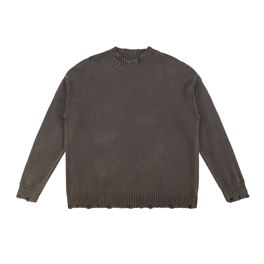 CONTROLLED SUBSTANCE LOGO Washed Sweater