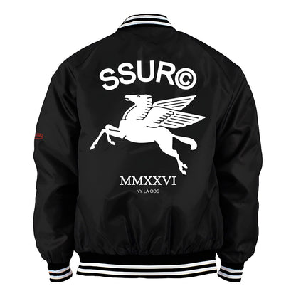 SSUR©️PEGASUS satin team jacket