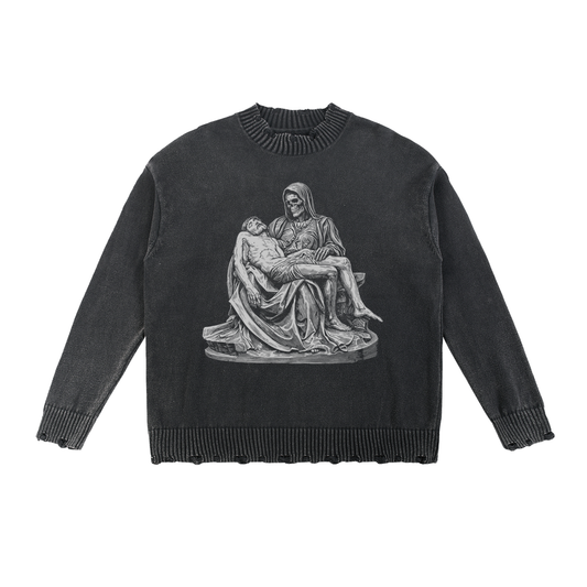 CONTROLLED SUBSTANCE PIETA Washed Sweater