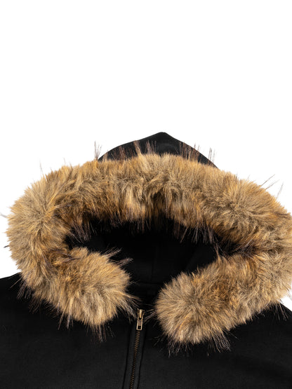 CONTROLLED SUBSTANCE THE VOID Boxy Fur Hoodie