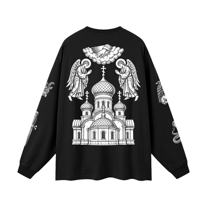 CAVIAR CARTEL CRIMINAL Oversized Long Sleeve T-Shirt