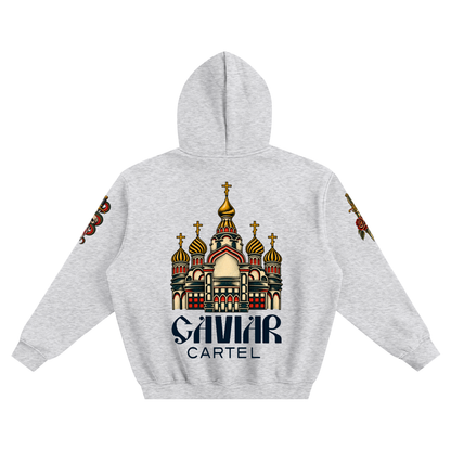 CAVIAR CARTEL FROM THE CRADLE TO THE GRAVE Fleeced Boxy Hoodie