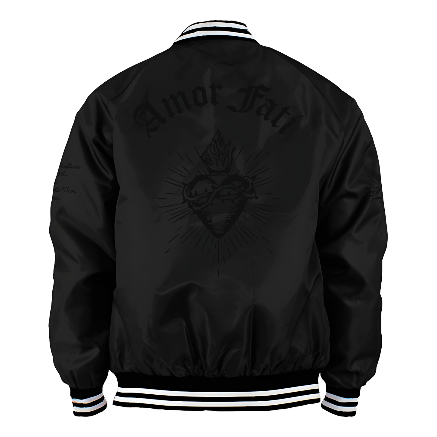 SSUR©️ Amor Fati Varsity Bomber Jacket