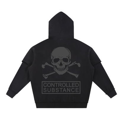 CONTROLLED SUBSTANCE THE VOID Double Layered Hoodie