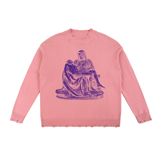 CONTROLLED SUBSTANCE PIETA Washed Sweater