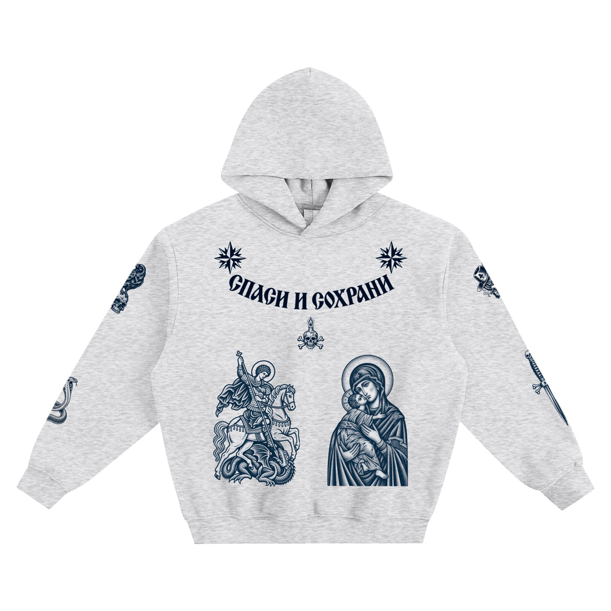 CAVIAR CARTEL CRIMINAL Fleeced Boxy Hoodie