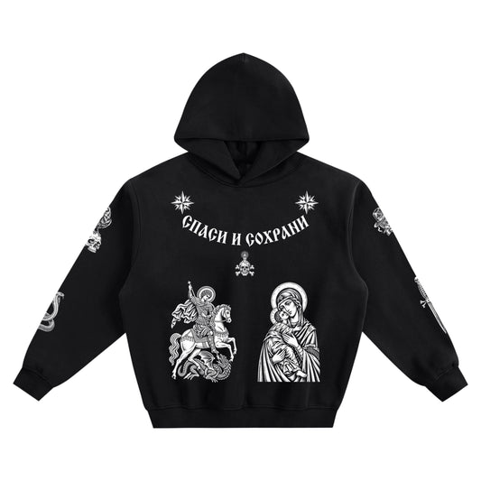 CAVIAR CARTEL CRIMINAL Fleeced Boxy Hoodie