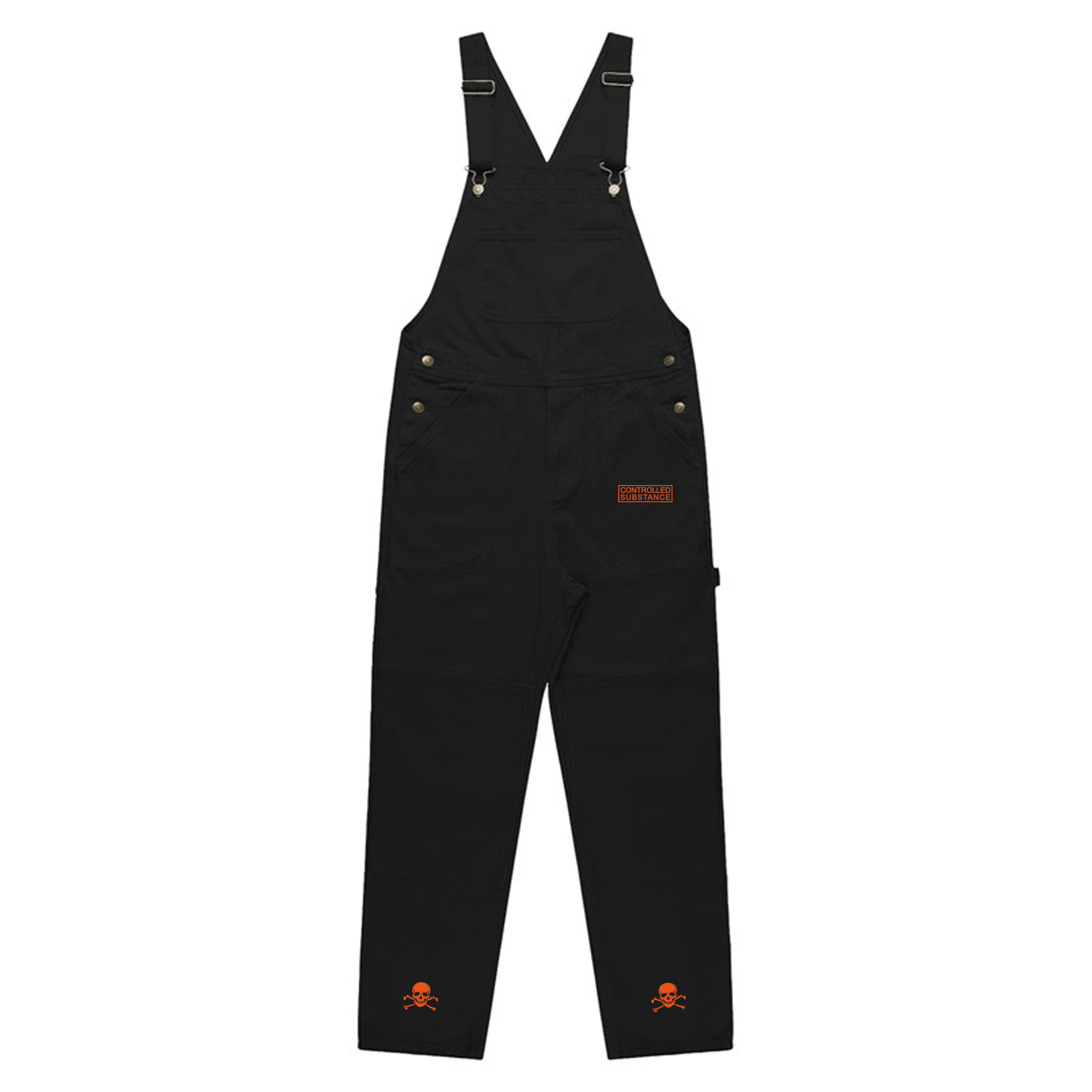 CONTROLLED SUBSTANCE Canvas Overalls