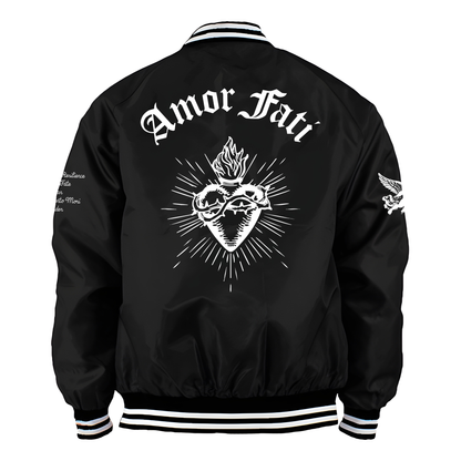 SSUR©️ Amor Fati Varsity Bomber Jacket