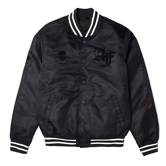 SSUR©️ Amor Fati Varsity Bomber Jacket