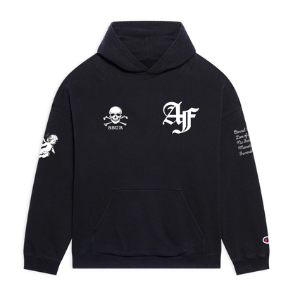 SSUR©️ Amor Fati Champion Reverse Weave Hooded Sweatshirt