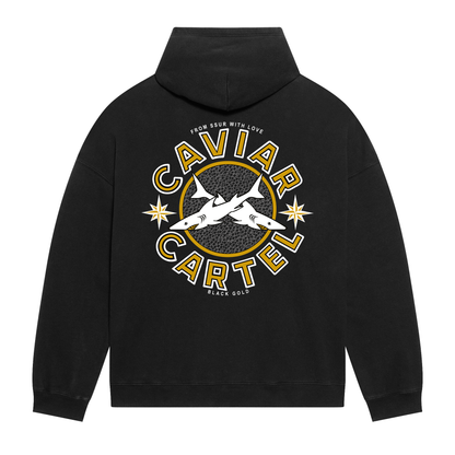 CAVIAR CARTEL®️ Logo Zip Heavyweight Hoodie
