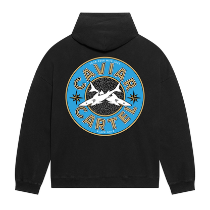 CAVIAR CARTEL®️ Logo Zip Heavyweight Hoodie