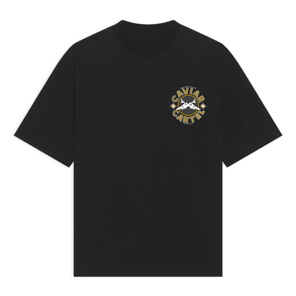 CAVIAR CARTEL®️ Logo Cropped Heavyweight Tee
