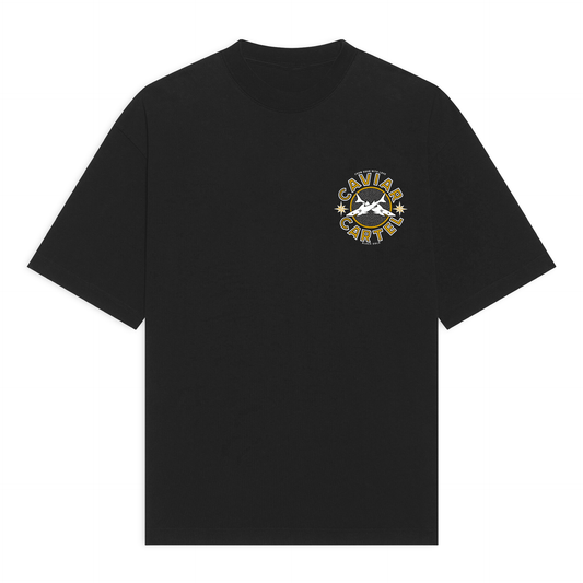 CAVIAR CARTEL®️ Logo Cropped Heavyweight Tee