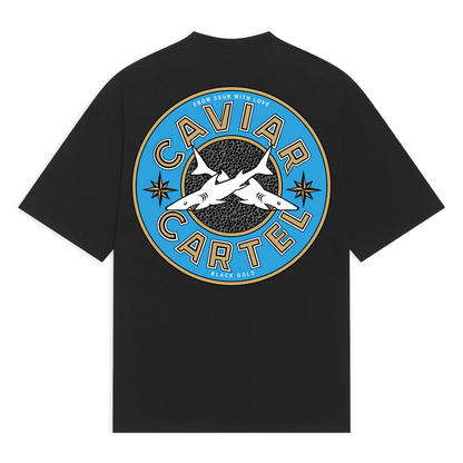 CAVIAR CARTEL®️ Logo Cropped Heavyweight Tee