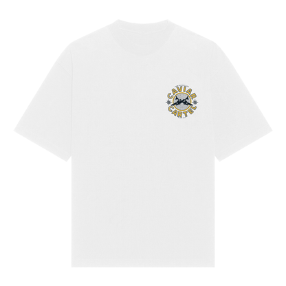 CAVIAR CARTEL®️ Logo Cropped Heavyweight Tee
