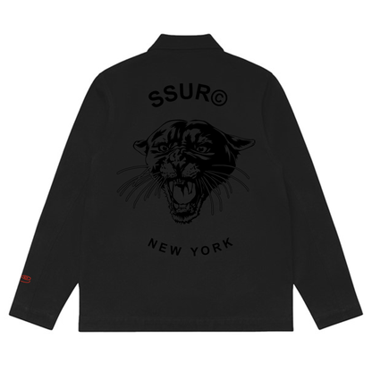 SSUR©️ Panther Canvas Chore Jacket