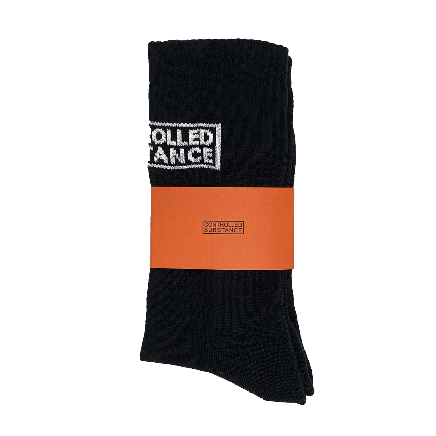 CONTROLLED SUBSTANCE Logo Socks