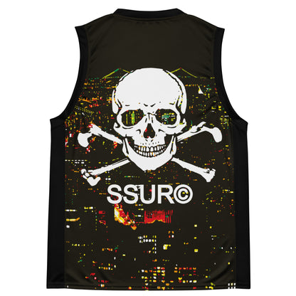 SSUR©️ New York Recycled Basketball Jersey