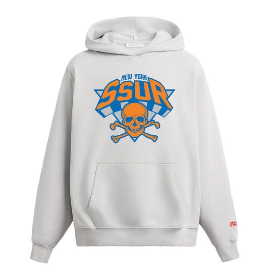 SSUR©️ NEW YORK BUCK 50 Heavyweight Cross Grain Hoodie