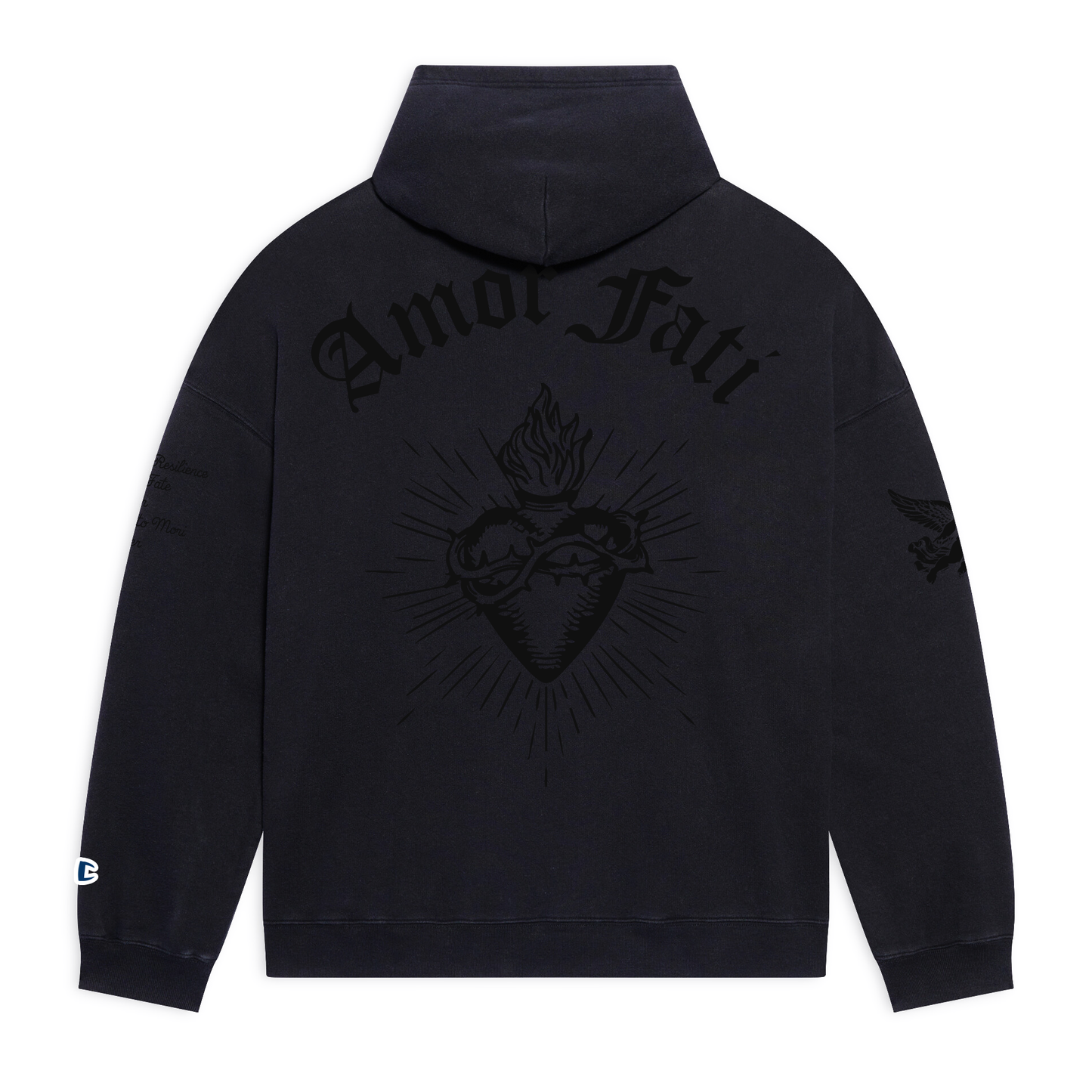 SSUR©️ Amor Fati Champion Reverse Weave Hooded Sweatshirt