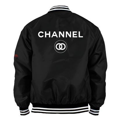 SSUR©️ Channel Varsity Bomber Jacket