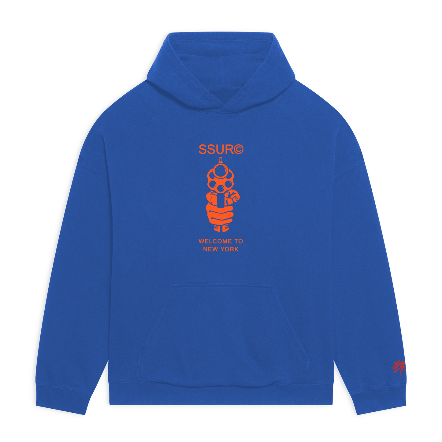 SSUR©️ WELCOME TO NEW YORK Heavyweight Hoodie