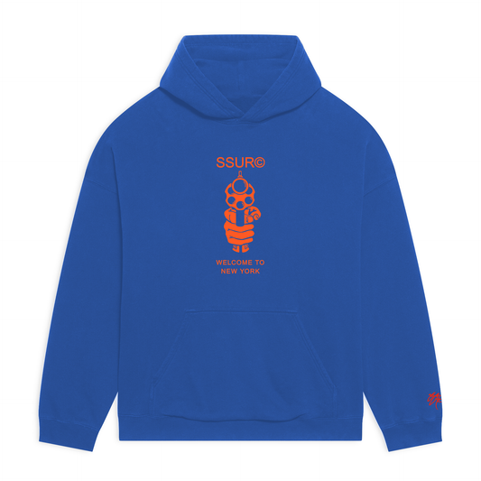 SSUR©️ WELCOME TO NEW YORK Heavyweight Hoodie