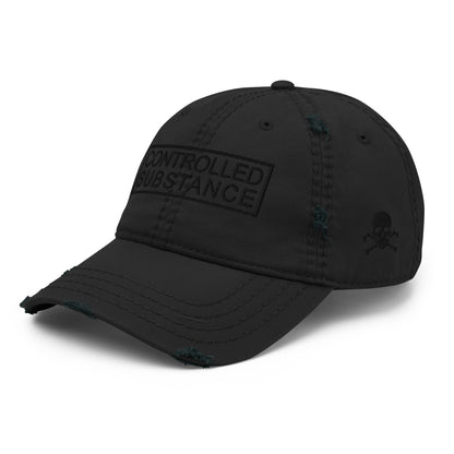 CONTROLLED SUBSTANCE THE VOID Distressed Dad Hat