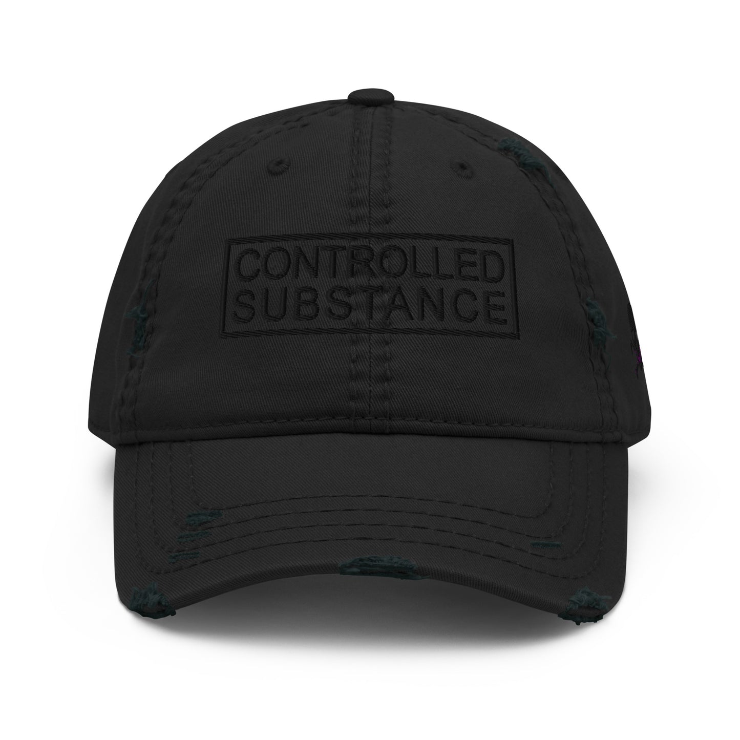 CONTROLLED SUBSTANCE THE VOID Distressed Dad Hat