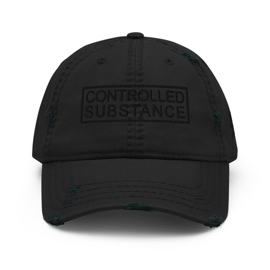 CONTROLLED SUBSTANCE THE VOID Distressed Dad Hat