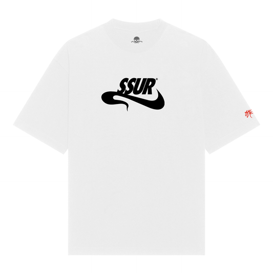 SSUR©️ SMOKĒ Cropped Max Heavyweight Tee