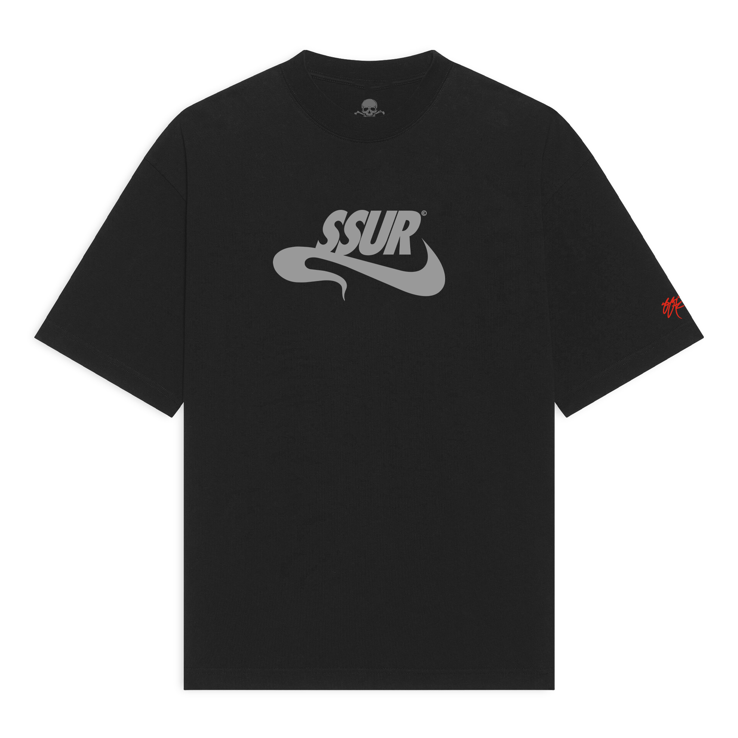 SSUR©️ SMOKĒ Cropped Max Heavyweight Tee