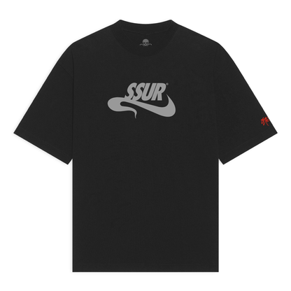 SSUR©️ SMOKĒ Cropped Max Heavyweight Tee