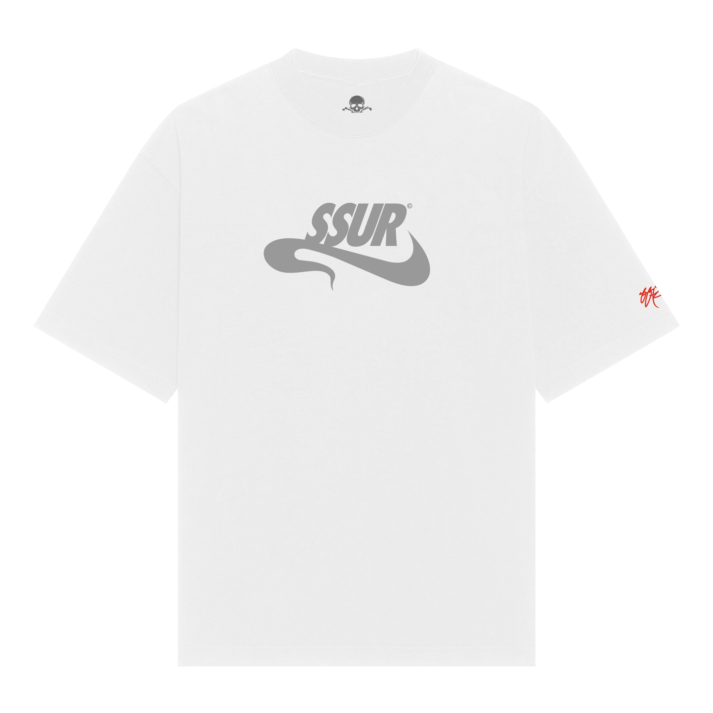 SSUR©️ SMOKĒ Cropped Max Heavyweight Tee