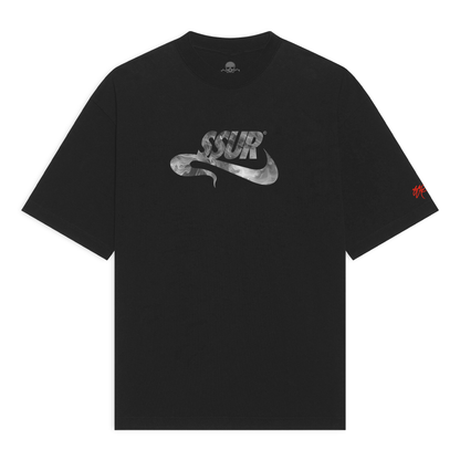 SSUR©️ SMOKĒ Cropped Max Heavyweight Tee