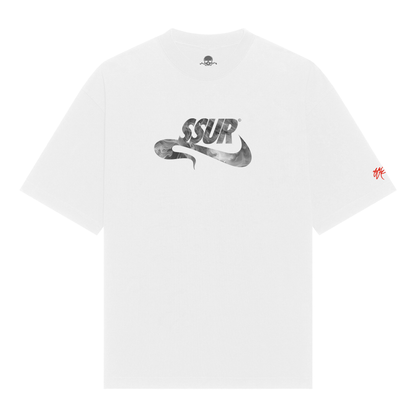 SSUR©️ SMOKĒ Cropped Max Heavyweight Tee