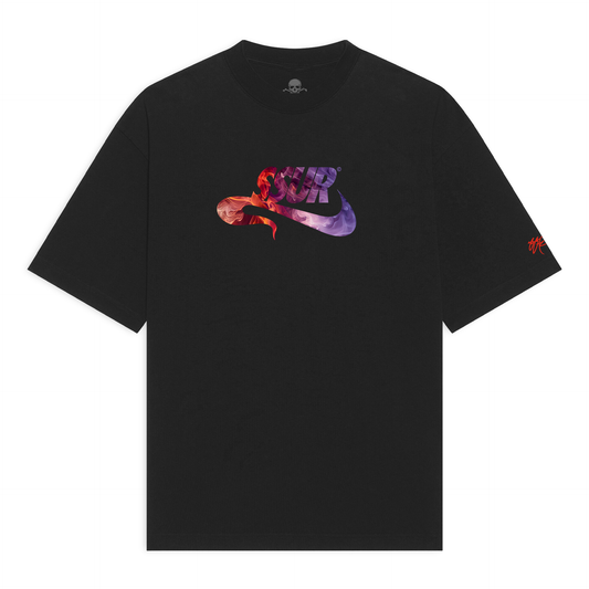 SSUR©️ SMOKĒ Cropped Max Heavyweight Tee