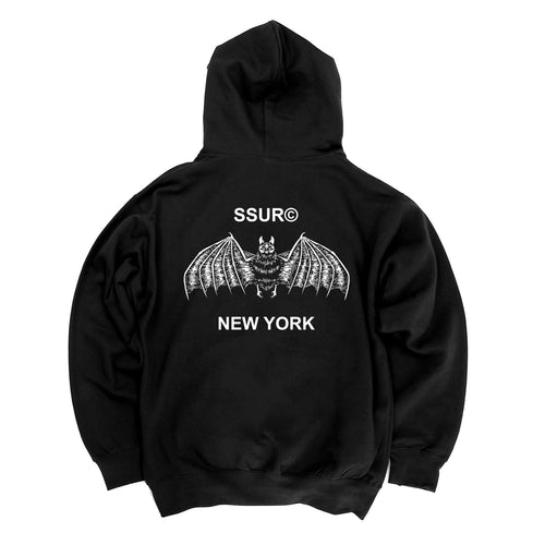 SSUR N.Y. Hardcore Bat Hooded Sweatshirt