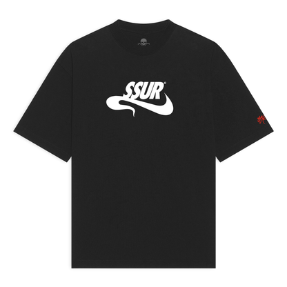 SSUR©️ SMOKĒ Cropped Max Heavyweight Tee