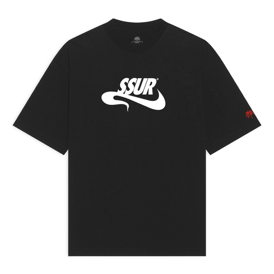 SSUR©️ SMOKĒ Cropped Max Heavyweight Tee