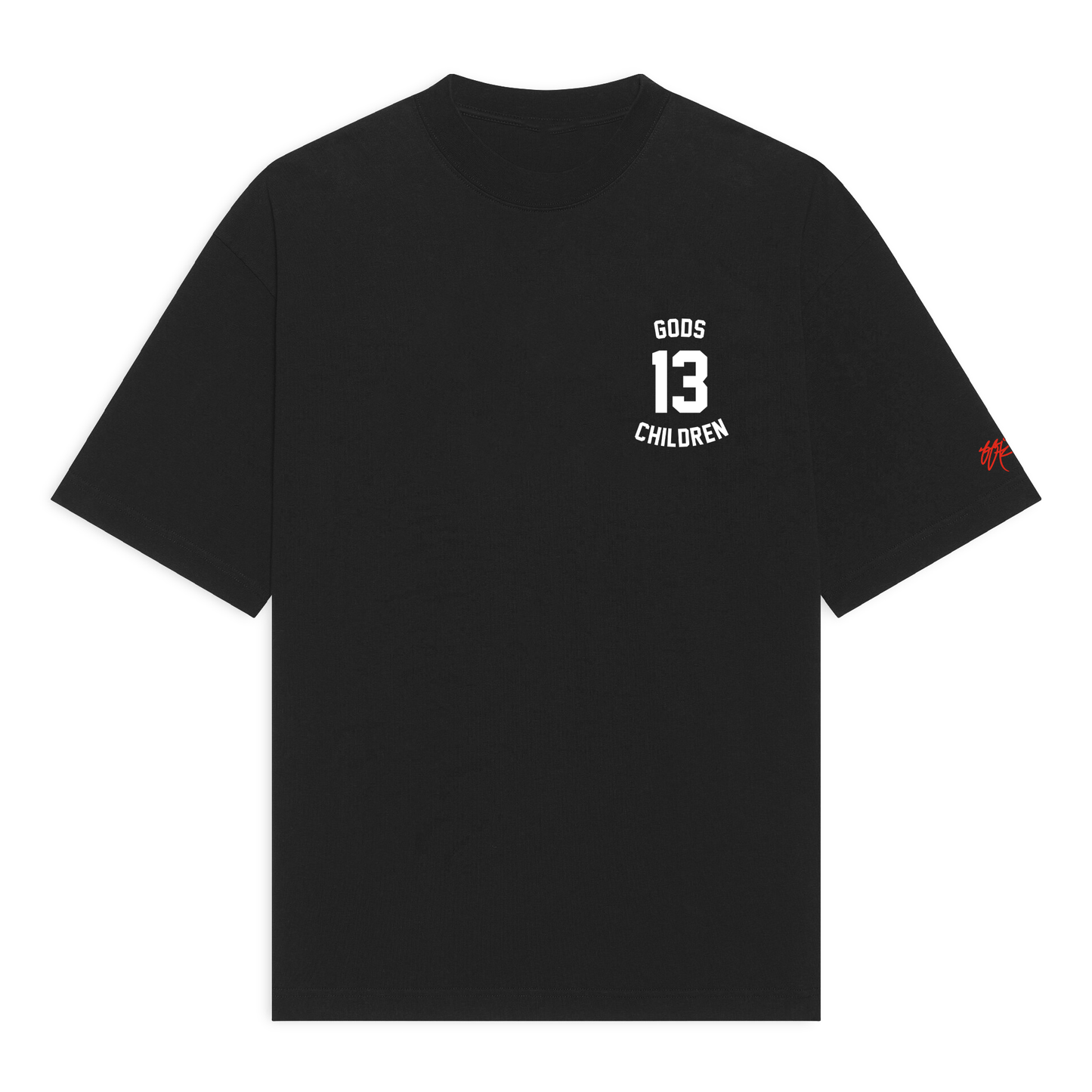 SSUR©️ GODS CHILDREN Cropped Max Heavyweight Tee