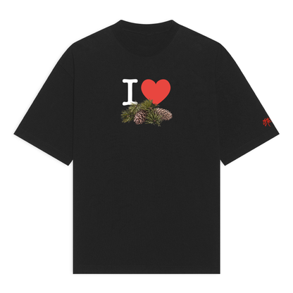 SSUR©️ I LOVE... Cropped Max Heavyweight Tee