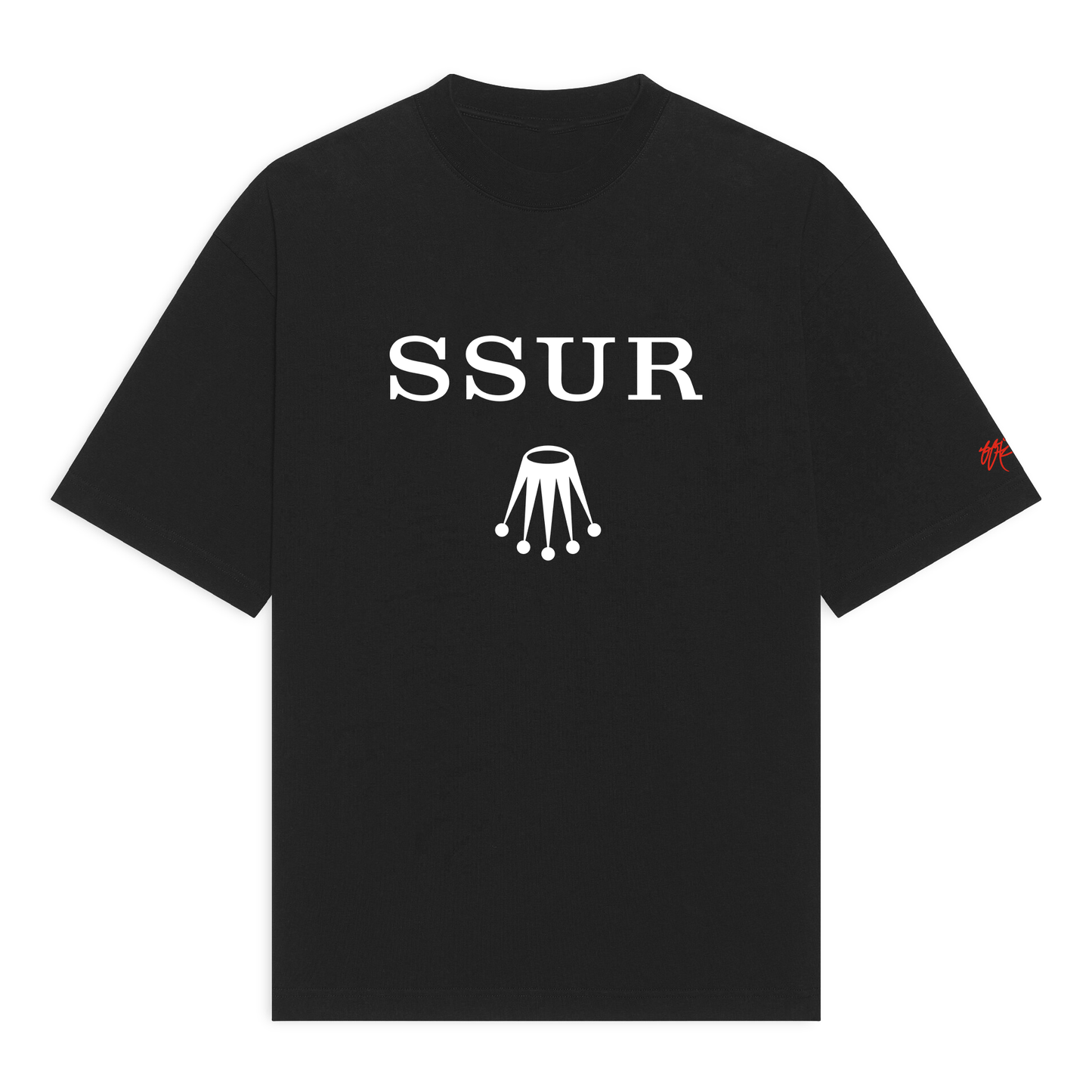 SSUR©️ LEX Cropped Max Heavyweight Tee