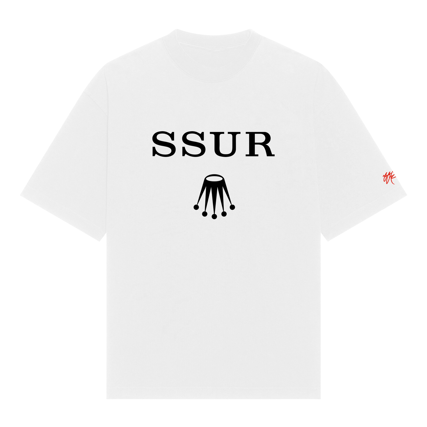 SSUR©️ LEX Cropped Max Heavyweight Tee