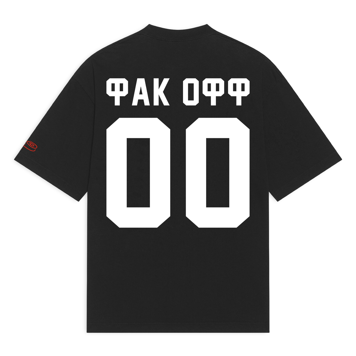 SSUR©️ FUCK OFF Cropped Max Heavyweight Tee